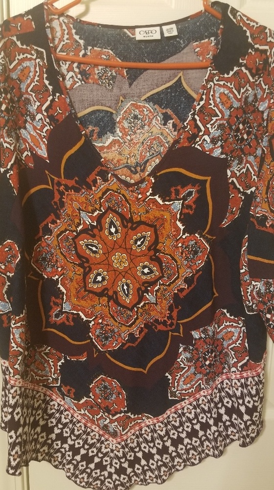 Bohemian bandana style top